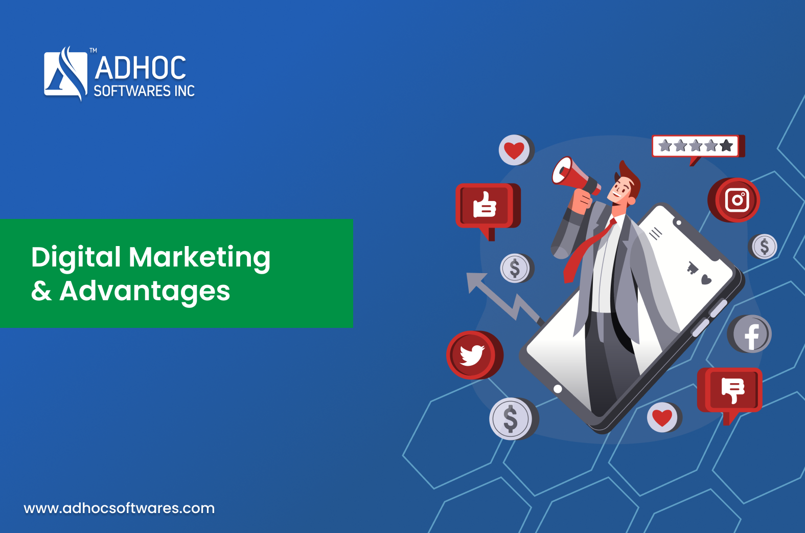 Digital Marketing and Advantages - Adhoc Softwares Private Limited