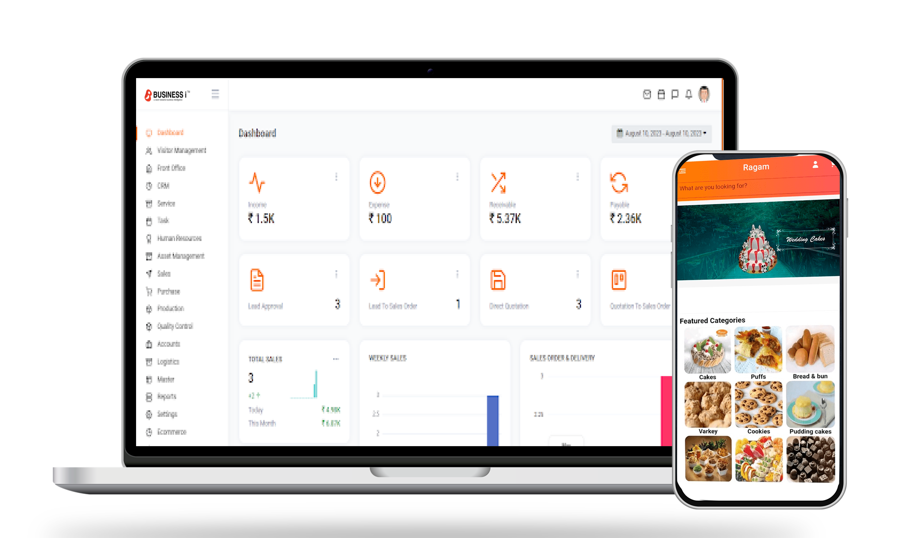 Business dashboard
